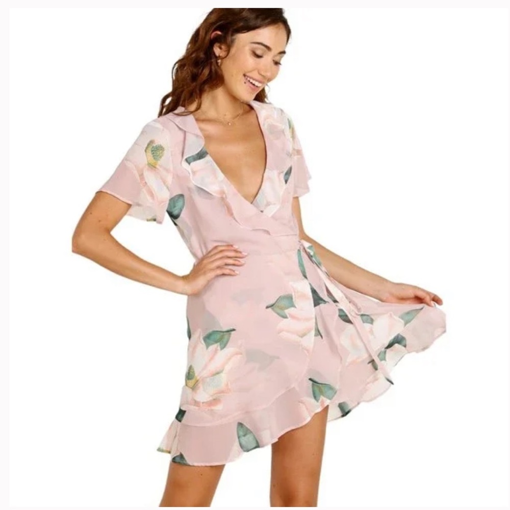 Show Me Your Mumu - Flutter Wrap Dress